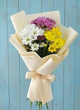 Букет цветов из:  Хризантемы в Верхнем Мамоне