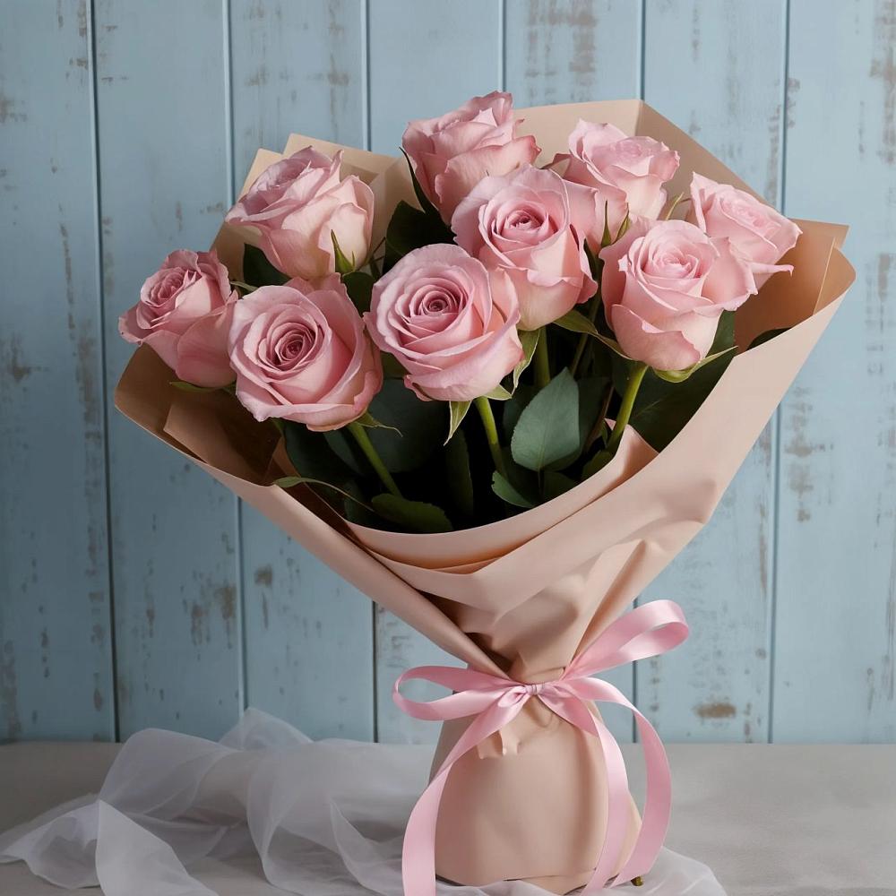 Букет цветов из: Розы в Верхнем Мамоне