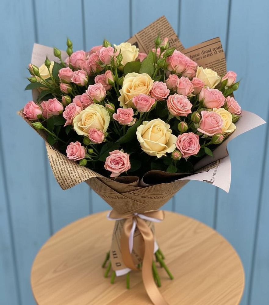 Букет цветов из: Розы в Верхнем Мамоне