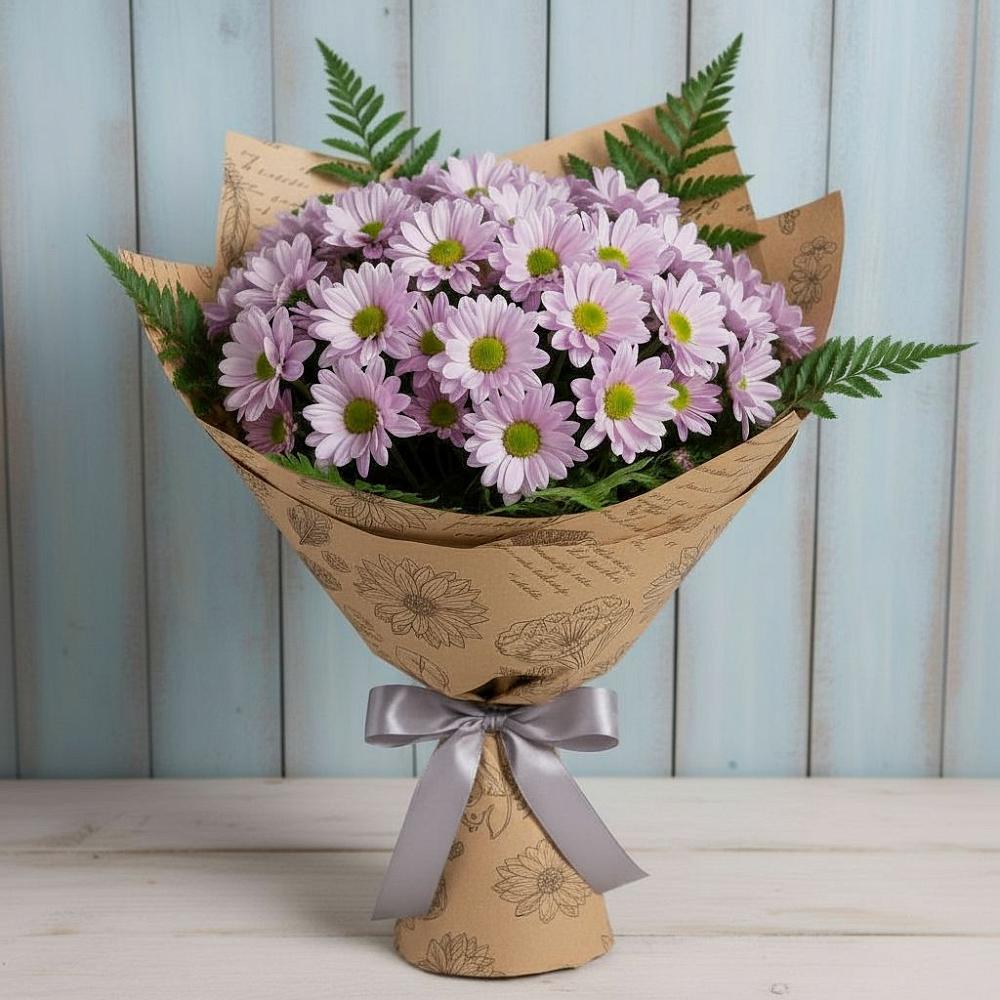 Букет цветов из: Хризантемы в Верхнем Мамоне