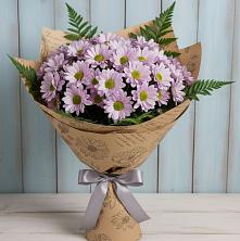 Букет цветов из:  Хризантемы в Верхнем Мамоне