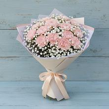 Букет цветов из:  Гвоздики в Верхнем Мамоне