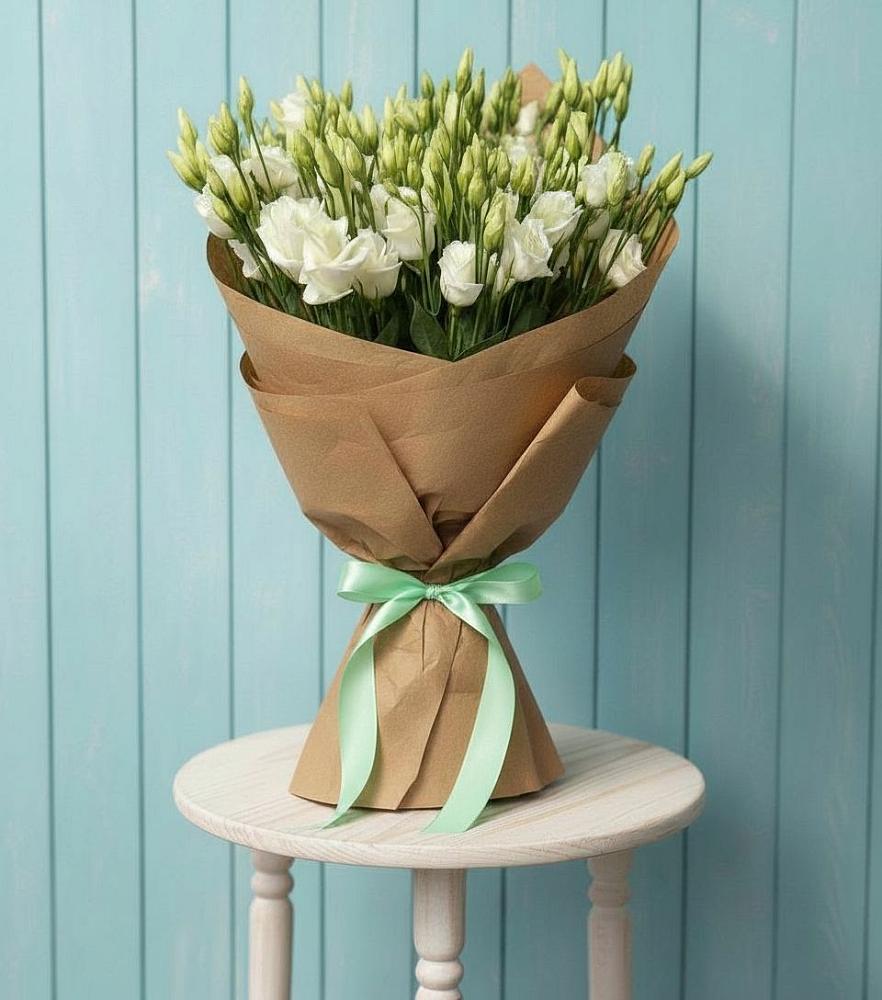 Букет цветов из: Лизиантусы в Верхнем Мамоне