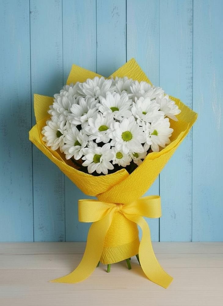 Букет цветов из: Хризантемы в Верхнем Мамоне