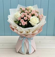 Букет цветов из:  Розы в Верхнем Мамоне