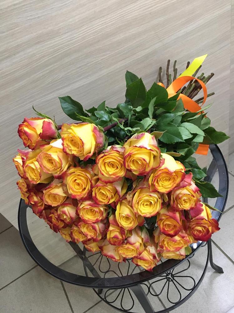 Букет Желтые розы в Верхнем Мамоне