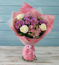 Букет цветов из:  Герберы в Верхнем Мамоне