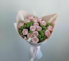 Букет цветов из:  Розы и Хризантемы в Верхнем Мамоне