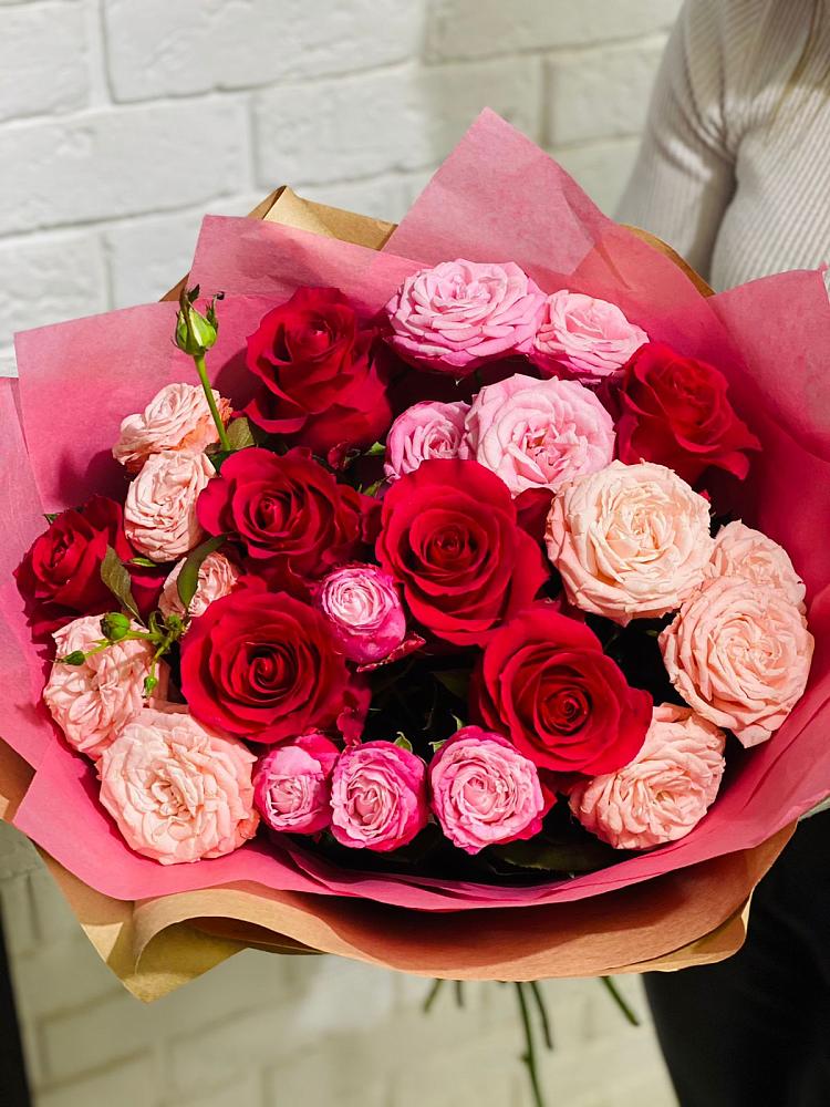 Букет цветов из: Розы в Верхнем Мамоне