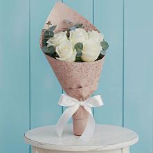 Букет цветов из:  Розы #REPLACE_PRED# Верхнем Мамоне