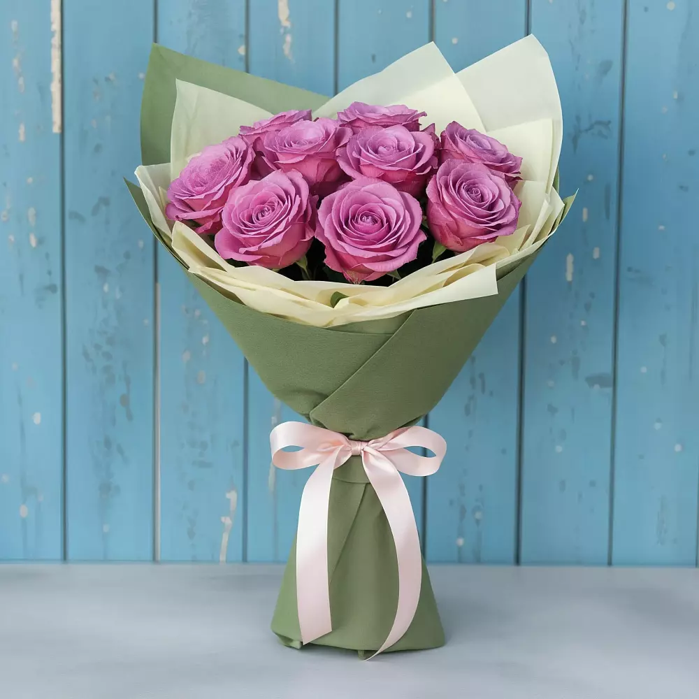 Букет Розы Фёрст Леди в Верхнем Мамоне