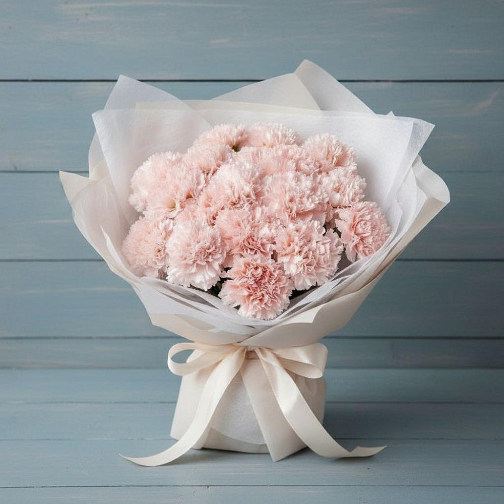 Букет цветов из: Гвоздики в Верхнем Мамоне