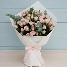 Букет цветов из:  Розы #REPLACE_PRED# Верхнем Мамоне