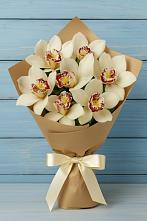 Букет цветов из:  Орхидеи и Розы в Верхнем Мамоне